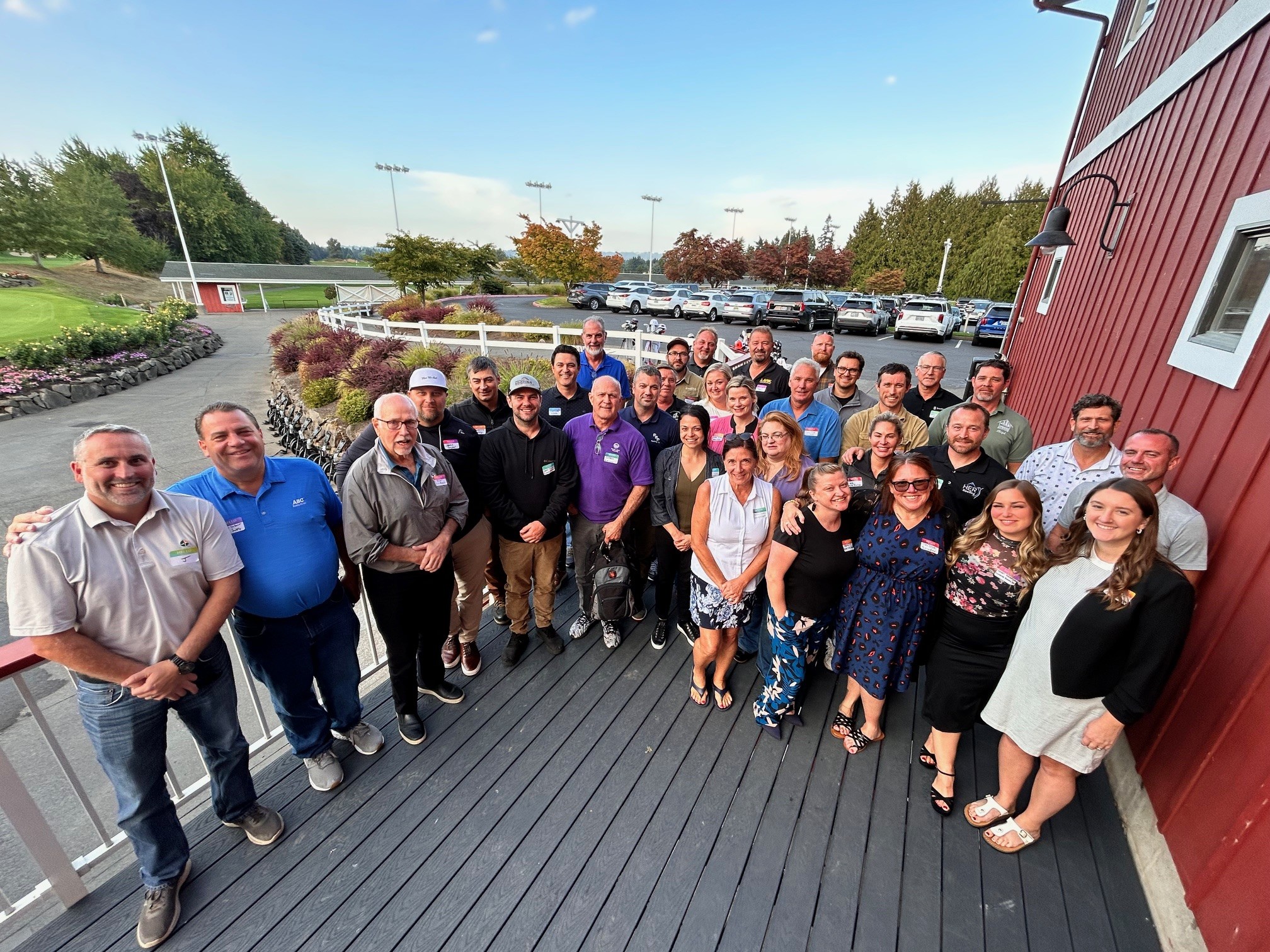 ARC Reboot Group Photo at Langdon Farms